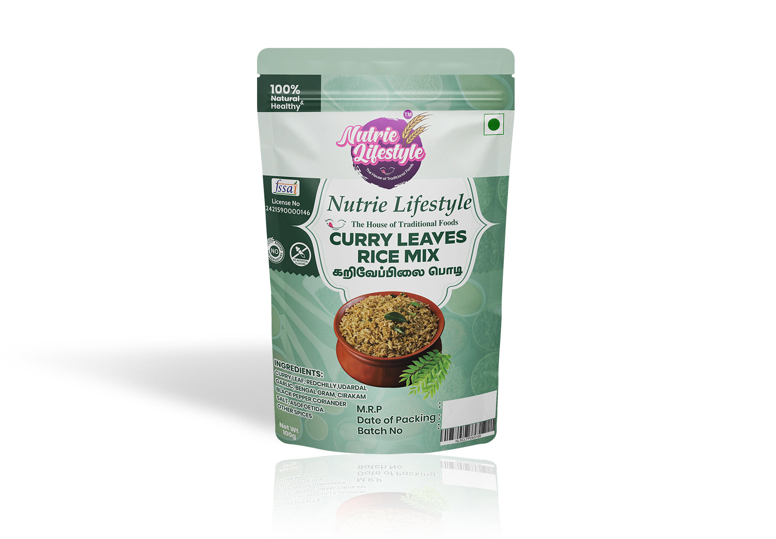 Curry Leaves Rice Mix Podi