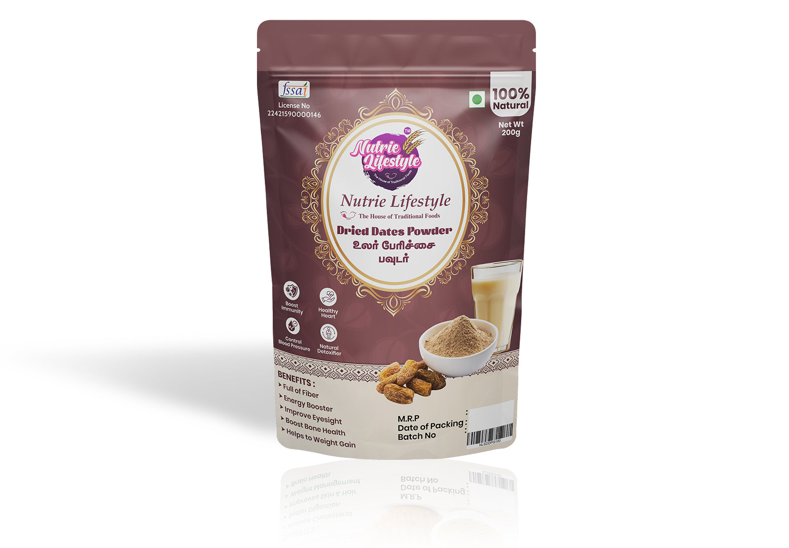 Natural Dates Powder