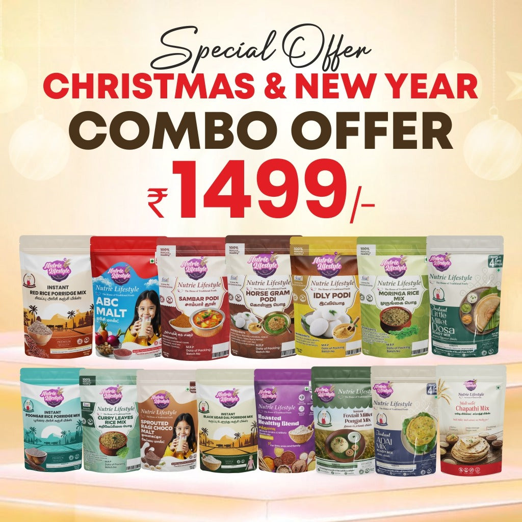 Nutrie Lifestyle Christmas & New Year Special Traditional Foods Combo – 15 Products