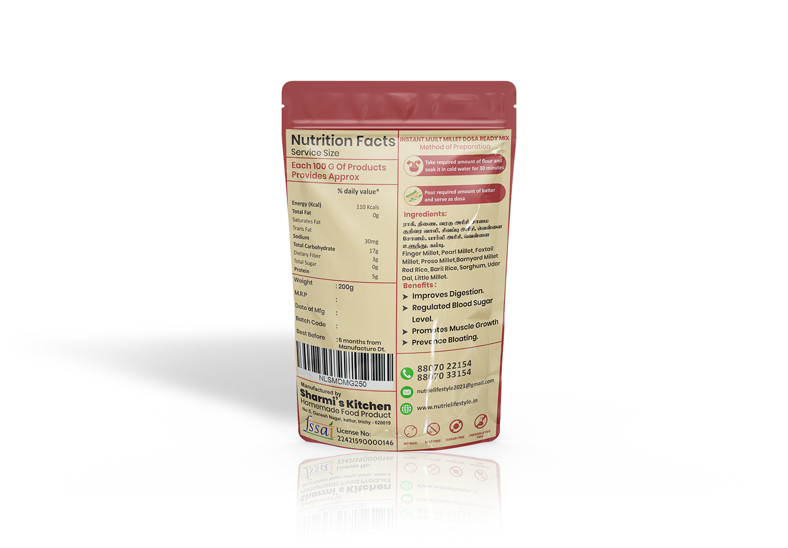 Multi Millet Dosa Mix