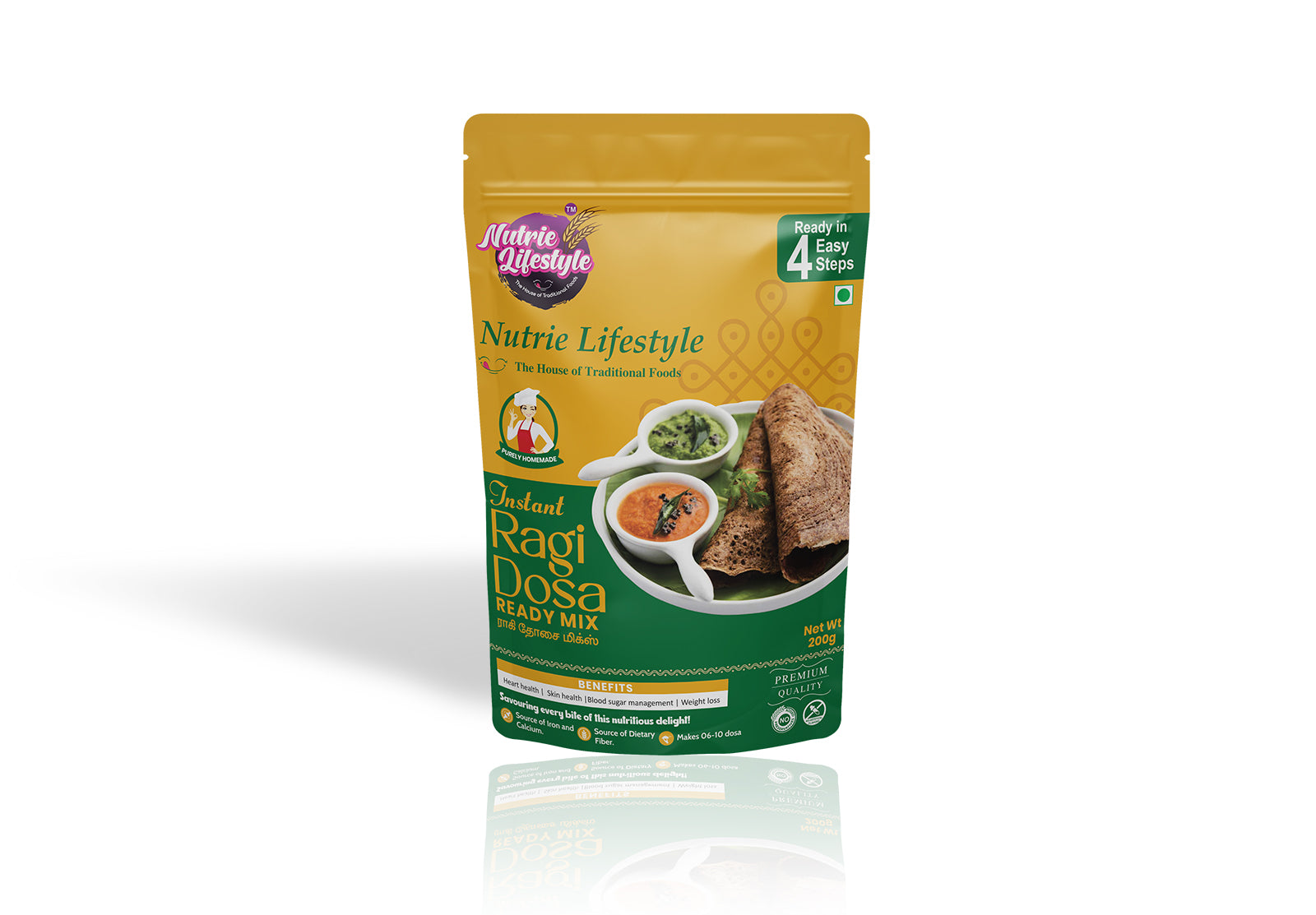 Instant Ragi Dosa Mix