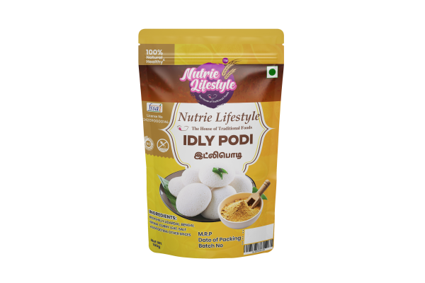 Traditional Podi Combo – Idly Podi (100g) + Garlic Idly Podi (100g) + Horse Gram Podi (100g) + Toor Dal Podi (100g)