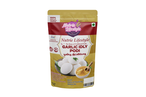 Traditional Podi Combo – Idly Podi (100g) + Garlic Idly Podi (100g) + Horse Gram Podi (100g) + Toor Dal Podi (100g)