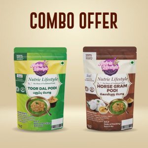 TOOR DAL PODI (100g) + HORSE GRAM PODI (100g) combo