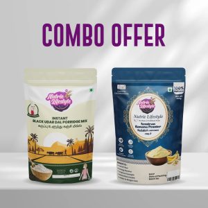 ULUNDHU KANJI MIX (250g) +  NENDRAN BANANA POWDER (250g)combo
