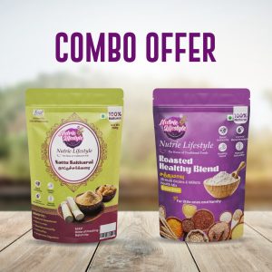 HEALTH MIX (500g) + NATTU SAKKARAI  (1kg) combo