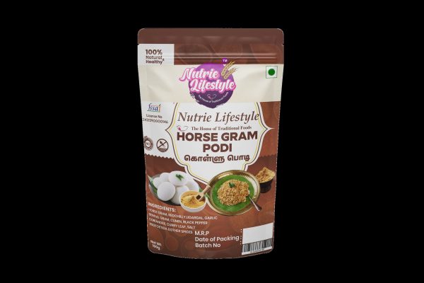 Kollu Podi, Black Horse Gram Powder | Karuppu Kanam Kollu Powder-(100grms)