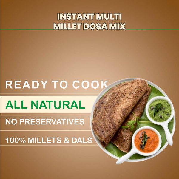 Instant Multi Millet Dosa Mix (250grms)