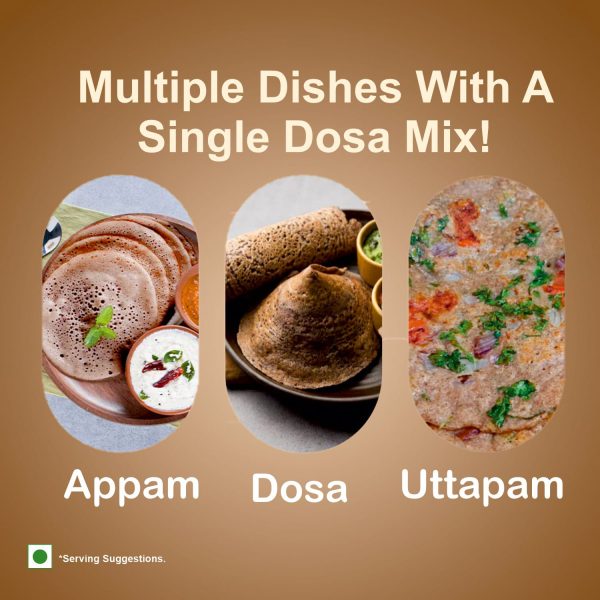 Instant Multi Millet Dosa Mix (250grms)