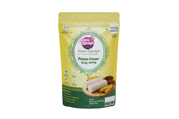Puttu Flour, Soft & Fluffy White Puttu Podi (500grms)