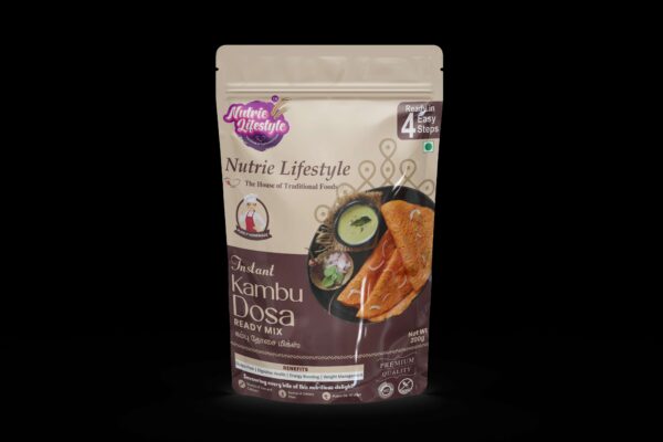 Kambu Dosa Mix – Instant & Healthy Millet Breakfast
