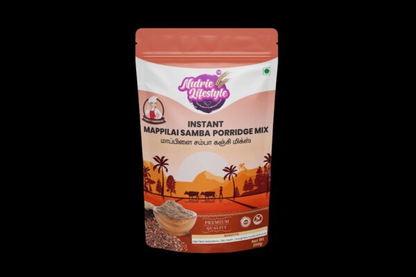 Mappillai Samba Porridge Mix – Energy-Boosting Ancient Red Rice