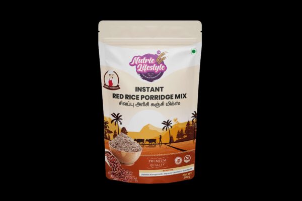 Red Rice Porridge Mix – High-Fiber & Gluten-Free Breakfast